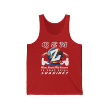 Load image into Gallery viewer, GEN Z WHAT ABOUT OUR FUTURE - IS THAT STILL LOADING? Bella Canvas Unisex Jersey Tank Top