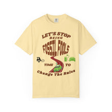 Load image into Gallery viewer, FOSSIL FOOLS Garment Dyed 1717 Tee from Comfort Colors