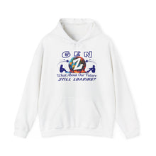 Load image into Gallery viewer, GEN Z WHAT ABOUT OUR FUTURE - STILL LOADING? Gildan 18500 Unisex Heavy Blend Hooded Sweatshirt