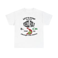 Load image into Gallery viewer, Let’s Stop Being Fossil Fools Gildan 5000 unisex heavy cotton T-Shirt