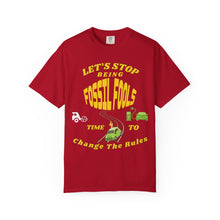 Load image into Gallery viewer, FOSSIL FOOLS Garment Dyed 1717 Tee from Comfort Colors
