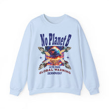 Load image into Gallery viewer, - NO PLANET B - Gildan Unisex Heavy Blend™ Crewneck Sweatshirt Environmental Activist Sweatshirt
