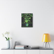 Load image into Gallery viewer, Copy of NET ZERO HERO – Green Energy Motivational Colorful Canvas Wall Art