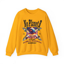 Load image into Gallery viewer, - NO PLANET B - Gildan Unisex Heavy Blend™ Crewneck Sweatshirt Environmental Activist Sweatshirt