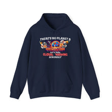 Load image into Gallery viewer, THERE'S NO PLANET B   Gildan 18500 Climate Change Awareness Hoodie
