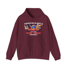 Load image into Gallery viewer, THERE'S NO PLANET B   Gildan 18500 Climate Change Awareness Hoodie
