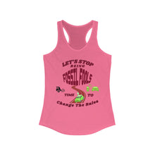 Load image into Gallery viewer, FOSSIL FOOLS   Eco Friendly Next Level Women's Ideal Racerback Tank
