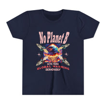 Load image into Gallery viewer, NO PLANET B          Bella  Canvas  Youth Eco-Conscious Tee
