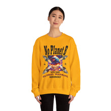 Load image into Gallery viewer, - NO PLANET B - Gildan Unisex Heavy Blend™ Crewneck Sweatshirt     Environmental Activist Sweatshirt
