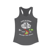 Load image into Gallery viewer, FOSSIL FOOLS   Eco Friendly Next Level Women's Ideal Racerback Tank
