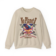 Load image into Gallery viewer, - NO PLANET B - Gildan Unisex Heavy Blend™ Crewneck Sweatshirt     Environmental Activist Sweatshirt

