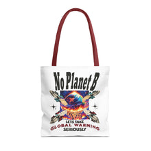 Load image into Gallery viewer, NO PLANET    Global Warming Awareness Versatile Tote Bag
