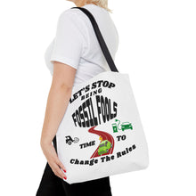 Load image into Gallery viewer, Eco-Friendly Versatile Tote Bag - Fossil Fools Design
