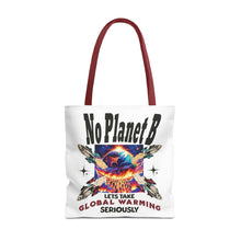 Load image into Gallery viewer, NO PLANET    Global Warming Awareness Versatile Tote Bag

