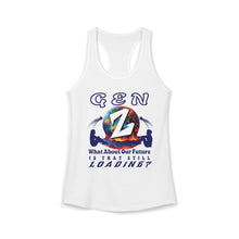 Load image into Gallery viewer, GEN Z   WHAT ABOUT OUR FUTURE -  IS THAT STILL LOADING/    Next Level  1533     Women's Ideal Racerback Tank
