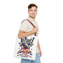 Load image into Gallery viewer, NO PLANET    Global Warming Awareness Versatile Tote Bag
