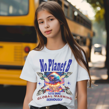 Load image into Gallery viewer, NO PLANET B          Bella  Canvas  Youth Eco-Conscious Tee
