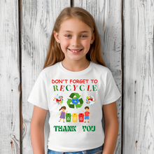 Load image into Gallery viewer, DON'T FORGET TO RECYCLE - Gildan Kids Heavy Cotton™ Tee -
